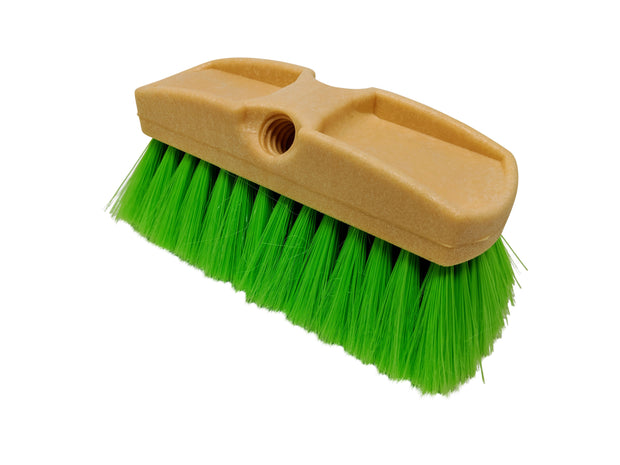 Teravan Green Obround Very Soft Flow Through Brush for Washing Vehicles and Boats ( 8,10,14,18 Inch)