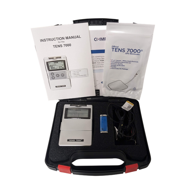 TENS 7000 TO GO 2ND EDITION BACK PAIN RELIEF SYSTEM WITH CONDUCTIVE BA –  True Sun LLC