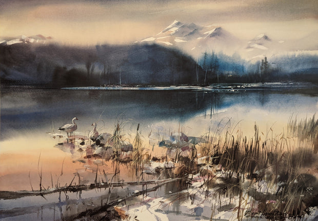 As Winter Nears (28.75" x 20") - (Brent Heighton) Limited Prints