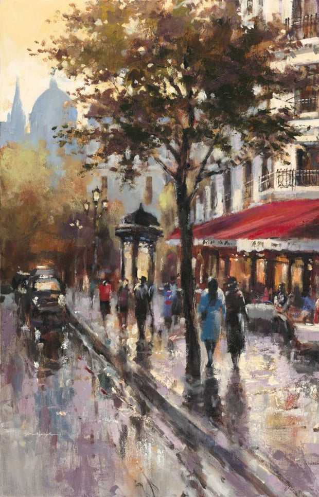 Avenue des Champes-Elysees I (19.7" x 27.6") - (Brent Heighton)