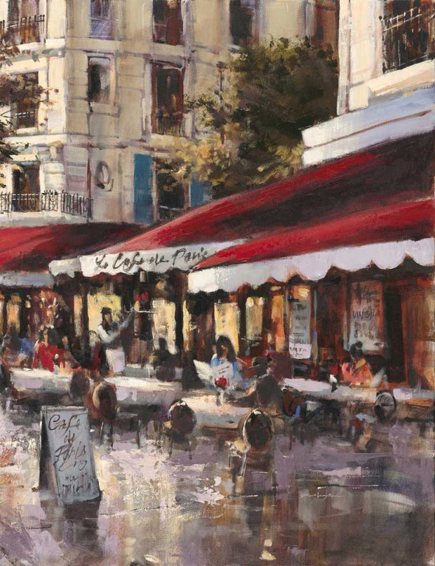 Avenue des Champes-Elysees II (19.7" x 27.6")- (Brent Heighton)