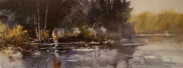 Small - Breaking the Surface (6-3/4" x 18") (Brent Heighton)