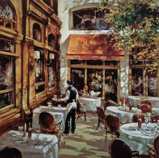 La Trattoria (15" x 15") - (Brent Heighton) Limited Prints