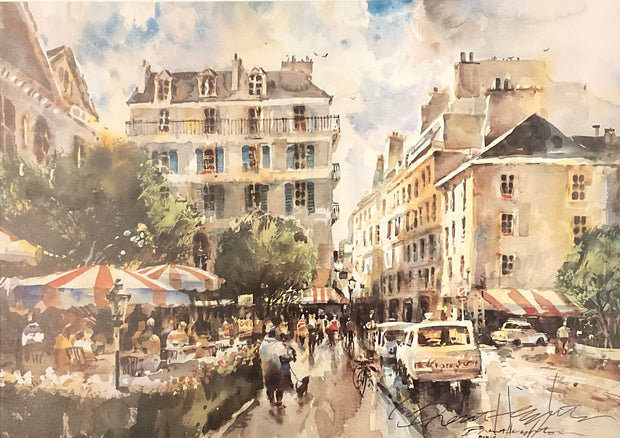 Paris Streets (8" x 10") (Brent Heighton)