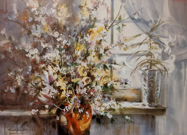 Sunshine Flowers (27.5" x 19.75") (Brent Heighton)