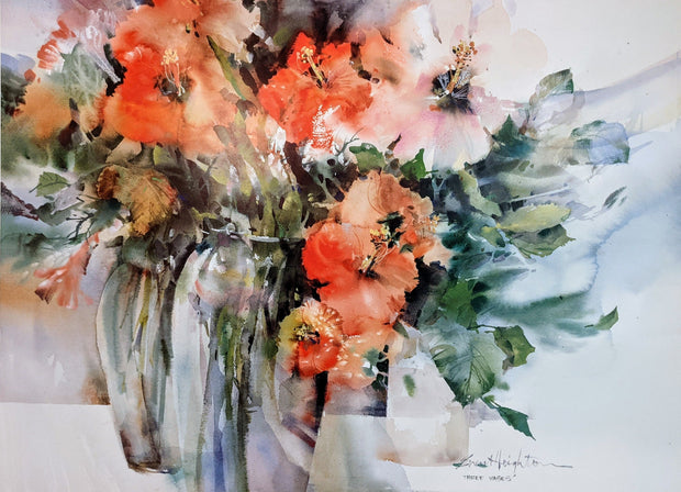 Three Vases (29" x 21") (Brent Heighton)