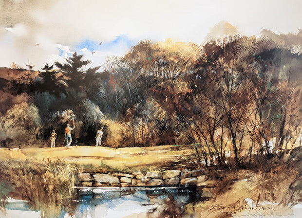 Two Putt (29" x 21") (Brent Heighton)