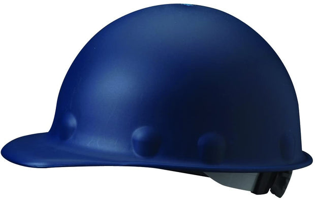 Fibre-Metal by Honeywell P2ARW71A000 Super Eight Ratchet Fiber Glass Cap Style Hard Hat, Blue