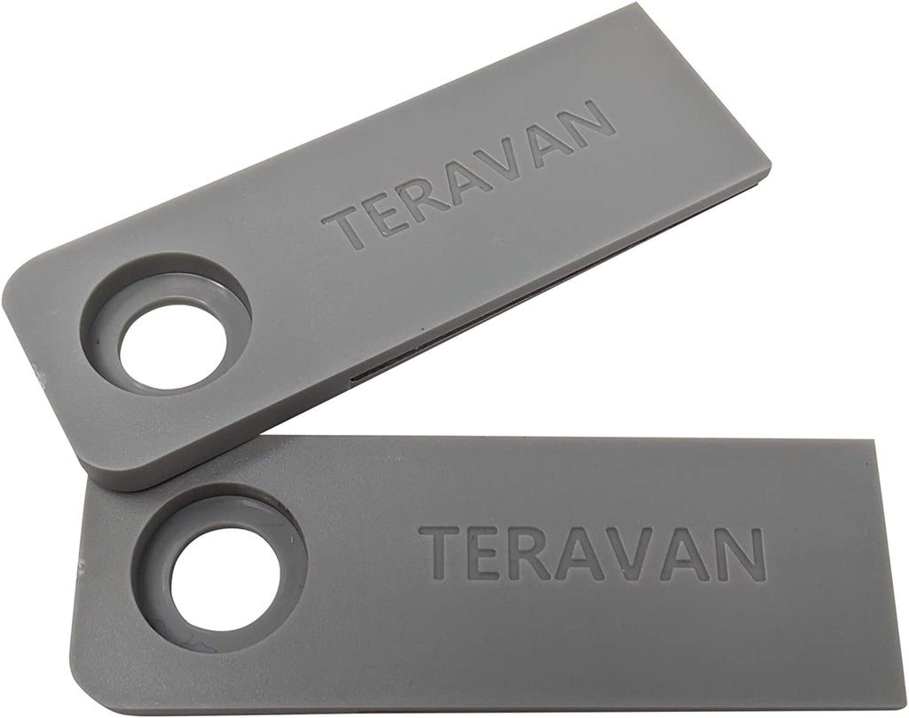 Teravan Standard Extender for Extra Large Toilet Paper, Allows Most Regular  Fixtures to Fit Double Rolls and Triple Rolls, Easy to Use, Silver/Chrome