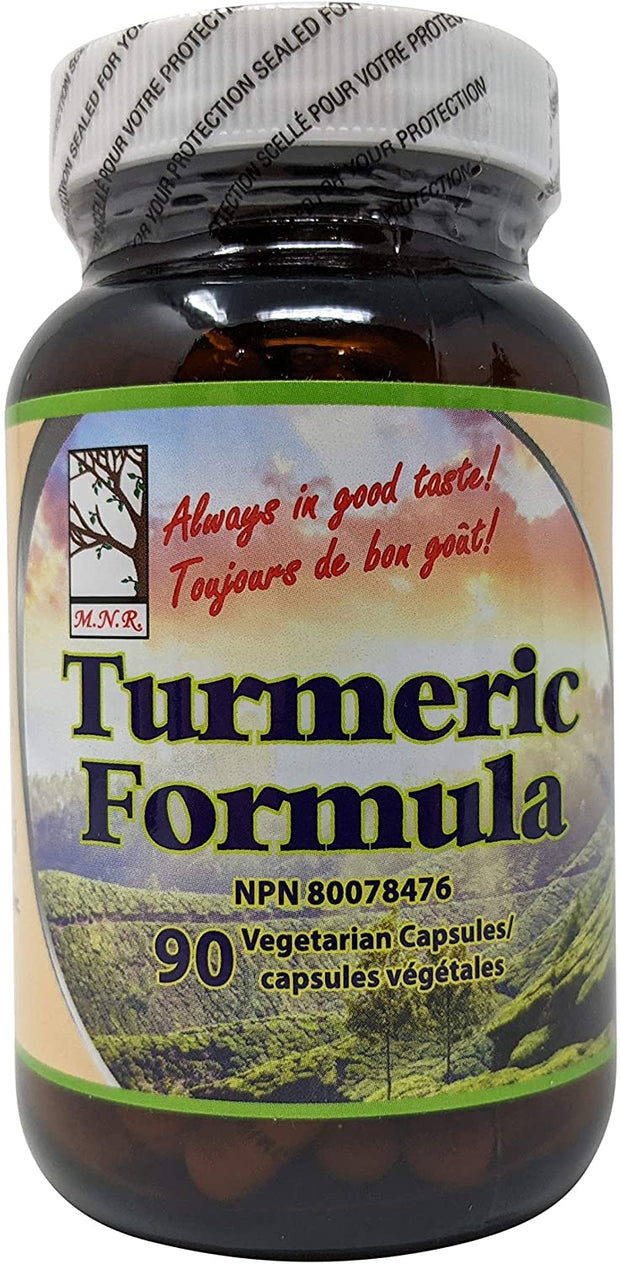 M.N.R. Always in Good Taste, Turmeric Formula, 90 Vegetarian Capsules