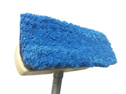 Guttermaster Blue 8 Inch Oblong Medium Soft Flow Through Brush with Flagged Ends for RV's and Larger Vehicles