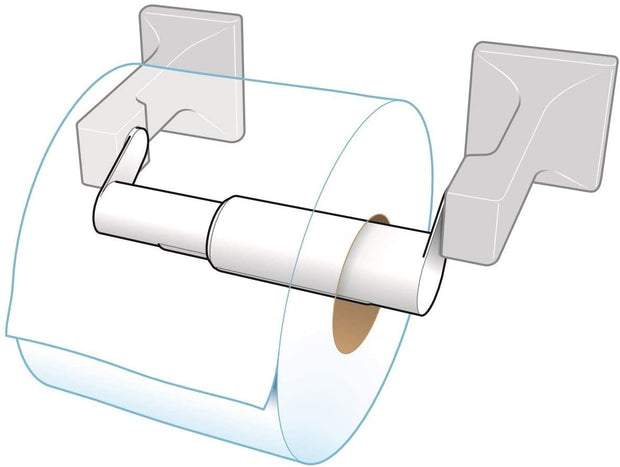 Teravan Standard Extender for Extra Large Toilet Paper, Allows