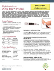 Portable Ultrasound US Pro 2000 2nd Edition With 2 Bonus Ultrasound Gel