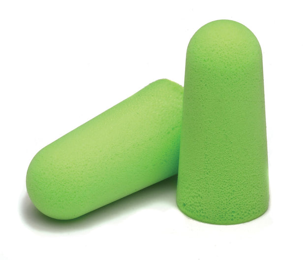 Moldex 6800 Pura-Fit Soft-Foam Earplugs, Uncorded Tapered Style, Green (Pack of 200)