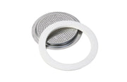 Bialetti Replacement Seal Kit and  Filter Plate, 2-cup, For Venus, Musa, Kitty Stovetops